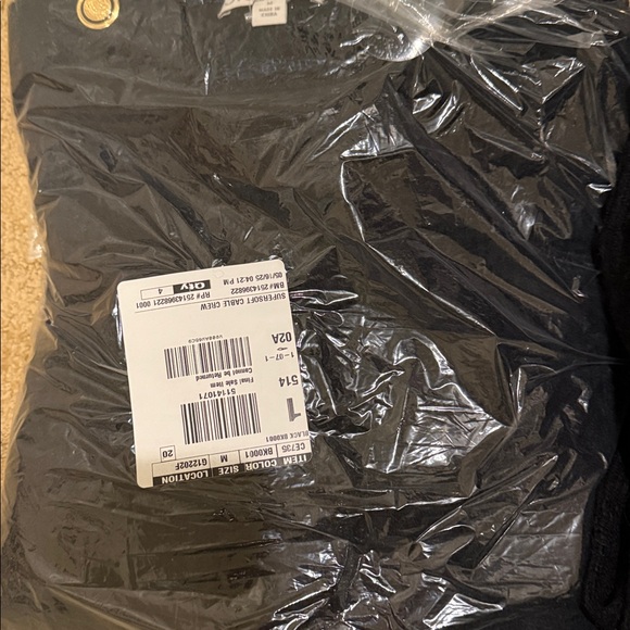 J. Crew Women's Crew Neck Sweaters in Gray and Black - Picture 4 of 4